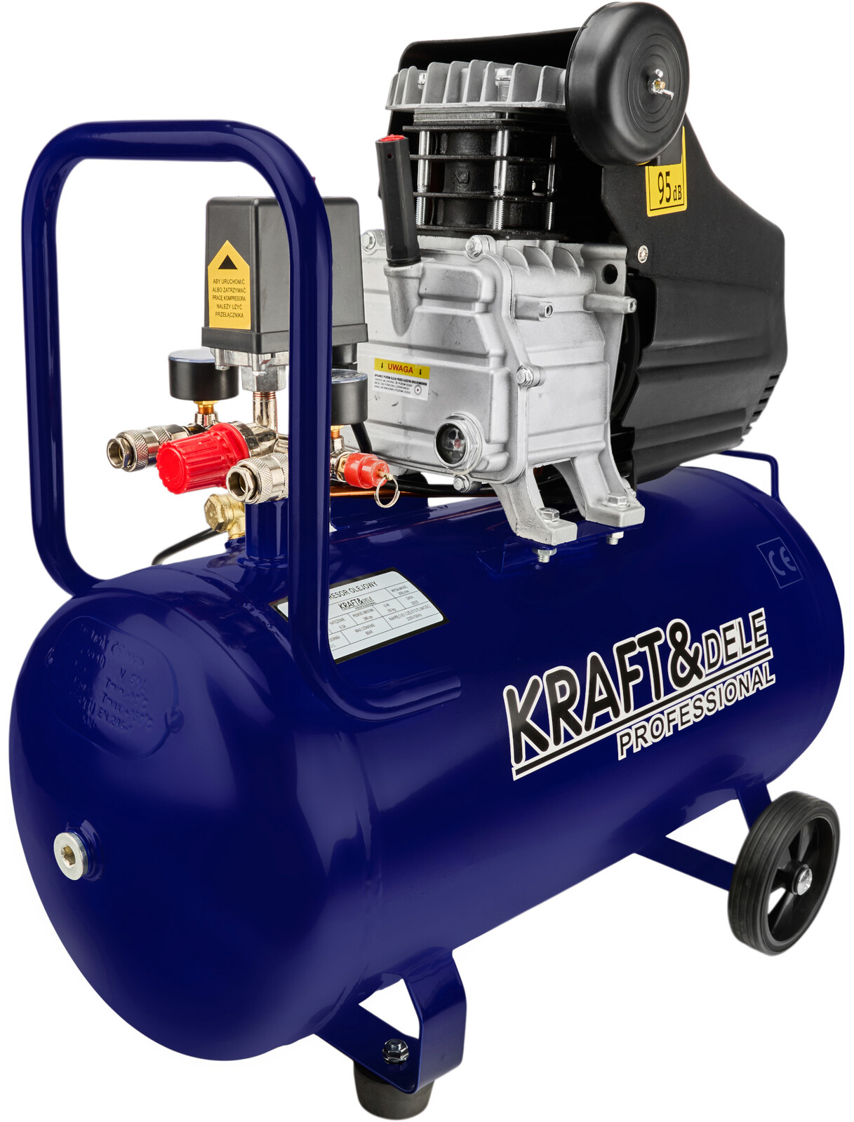 KRAFT&DELE Olejový kompresor 50 l, 230 V KD4051