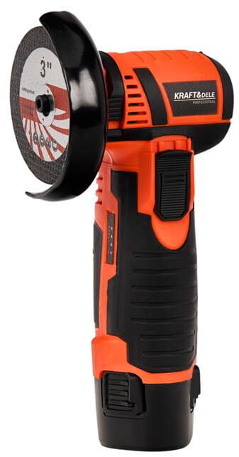 KRAFT&DELE Akumulátorová úhlová bruska 2×12 V KD3161