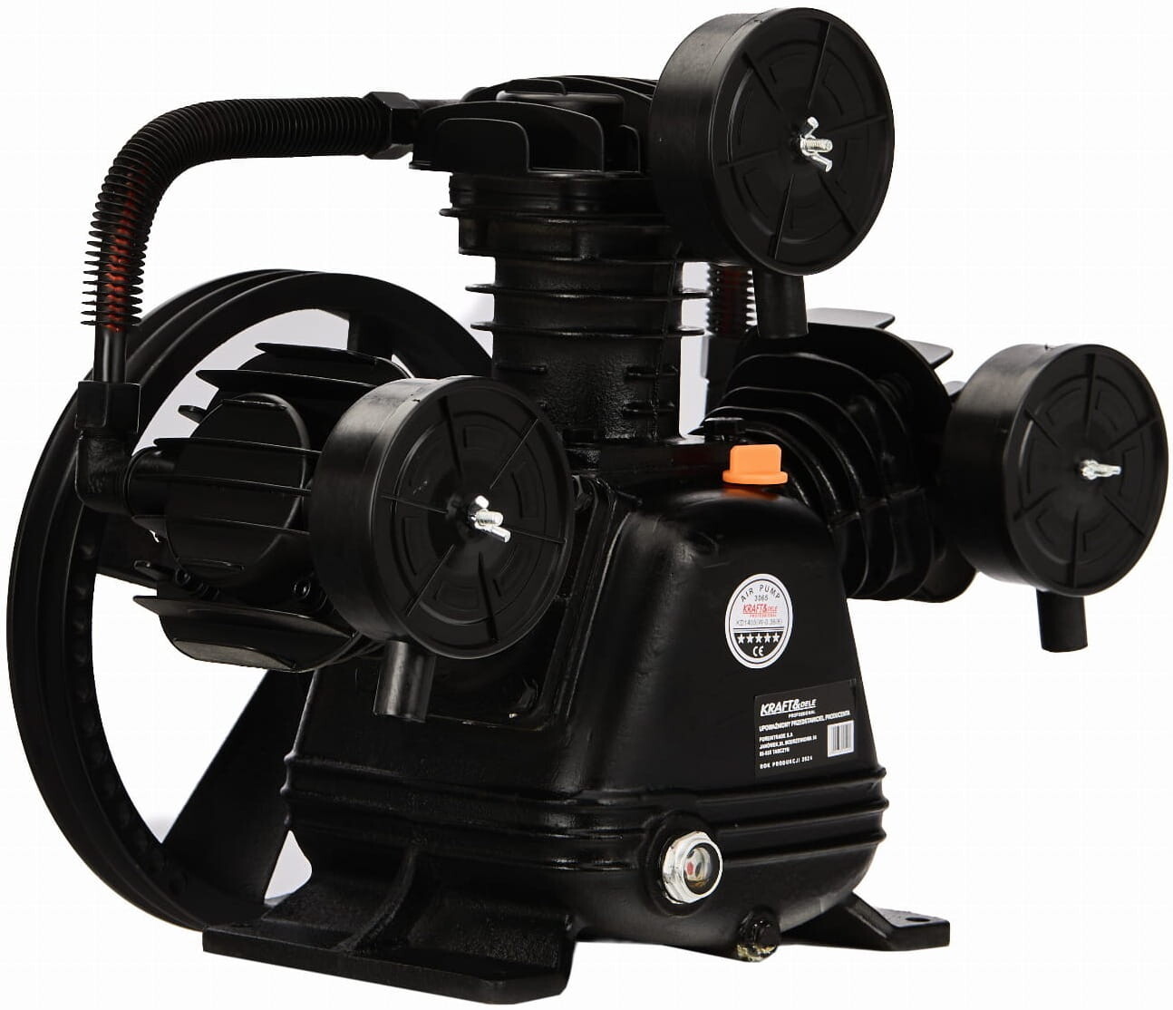 KRAFT&DELE Vzduchový kompresor 3 kW, 3 písty, 65 mm KD1405