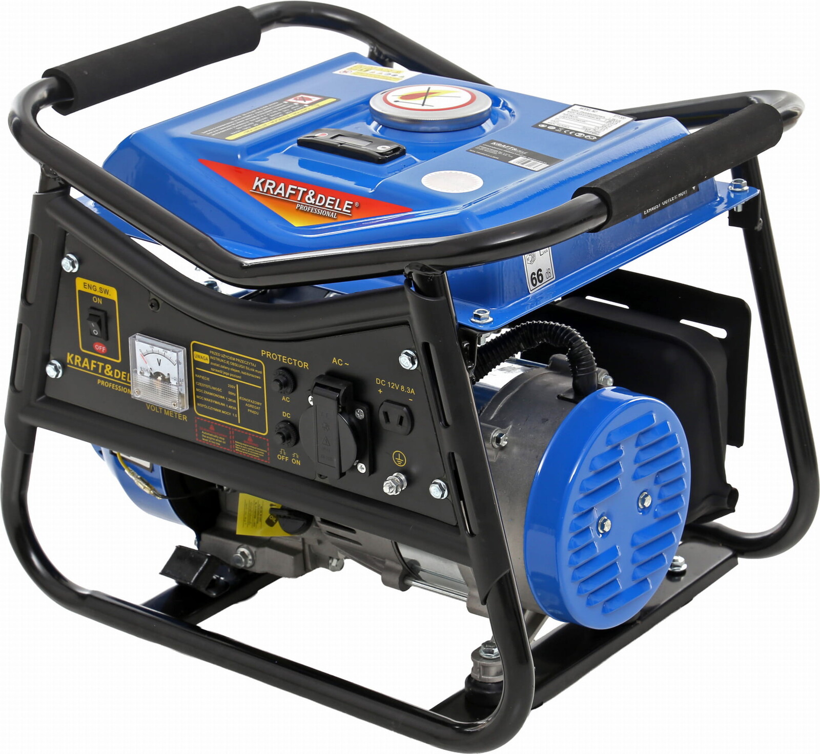 KRAFT&DELE Generátor 1500 W, 12/230 V KD140