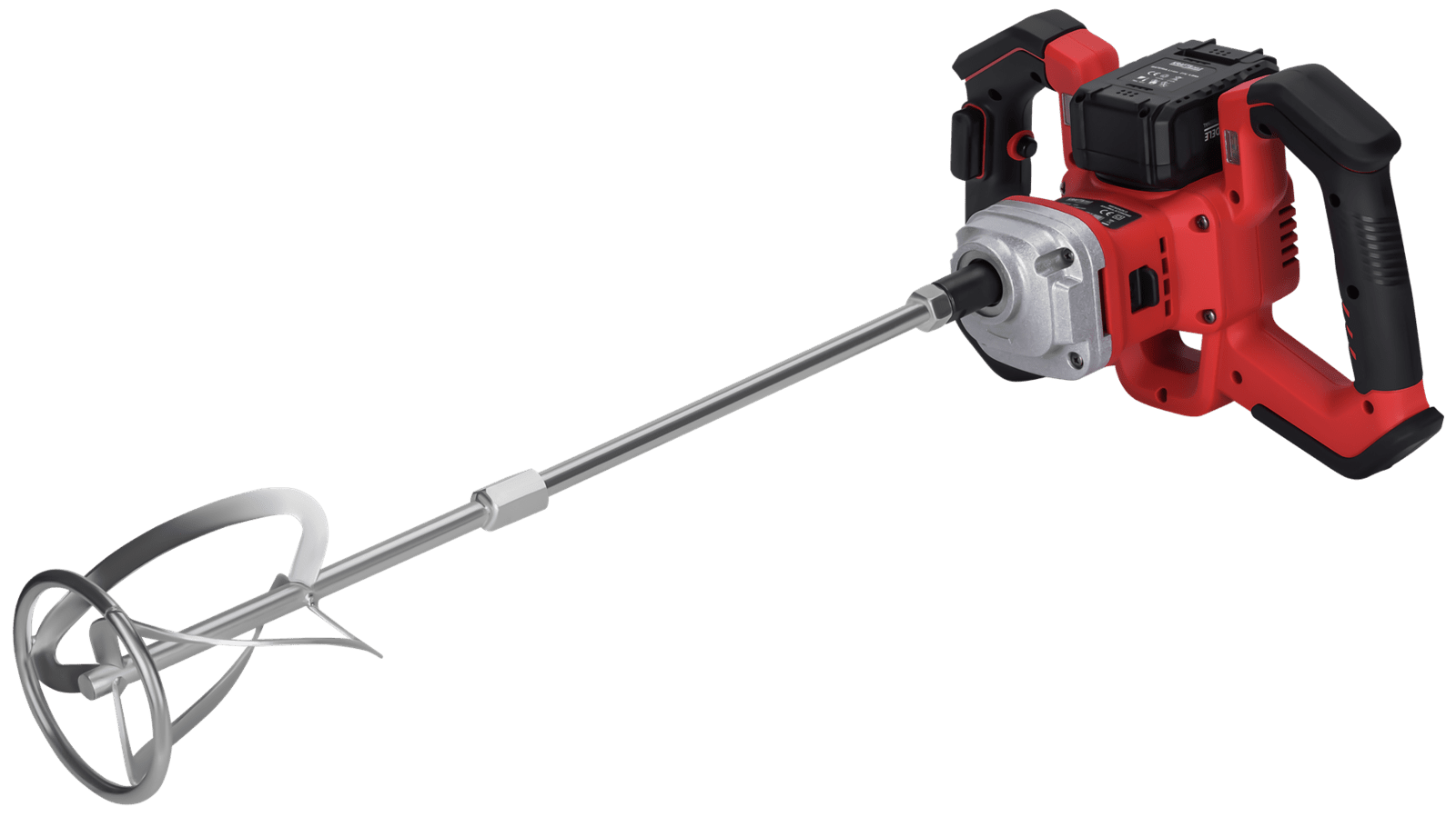 KRAFT&DELE akumulátorová míchačka 21 V, M14,140 mm, bezkartáčová, 2 × 4 Ah KD3194