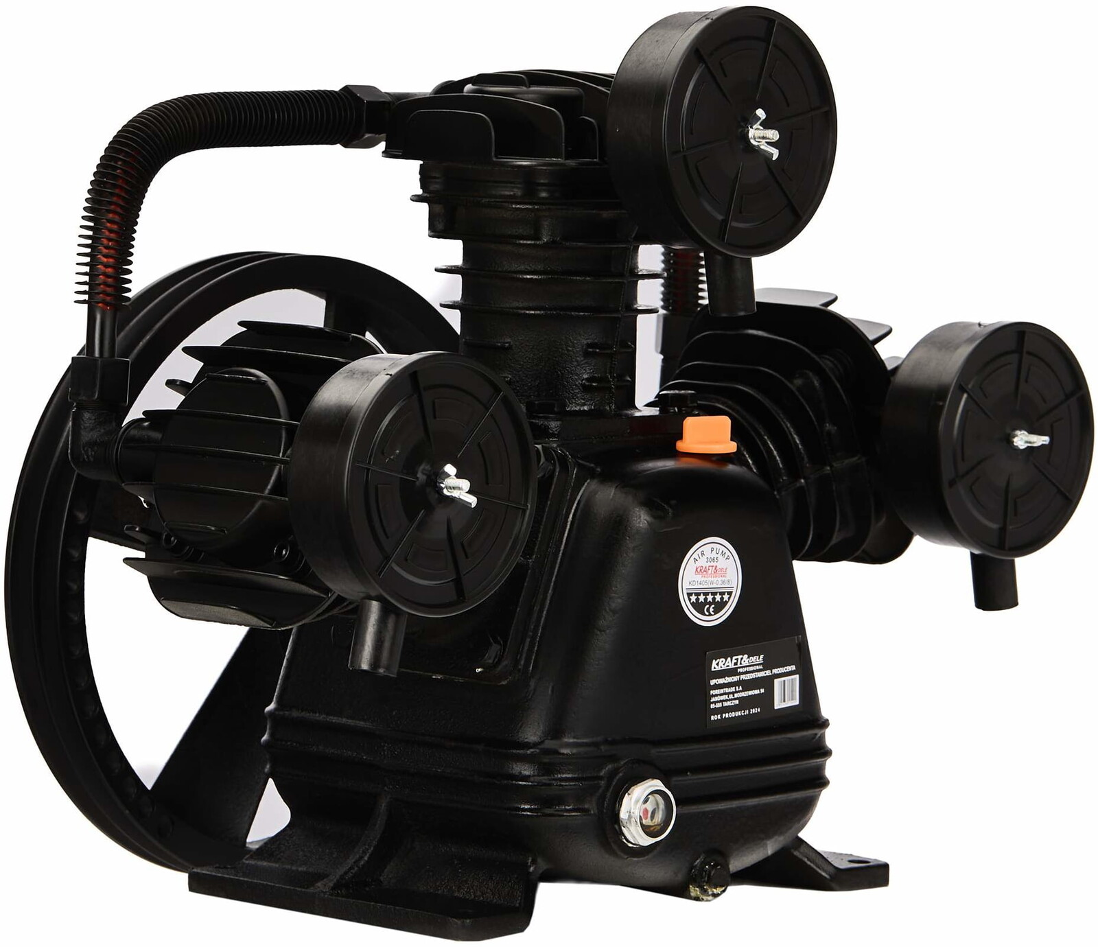 KRAFT&DELE Vzduchový kompresor 7,5 kW, 3 písty, 90 mm KD1407