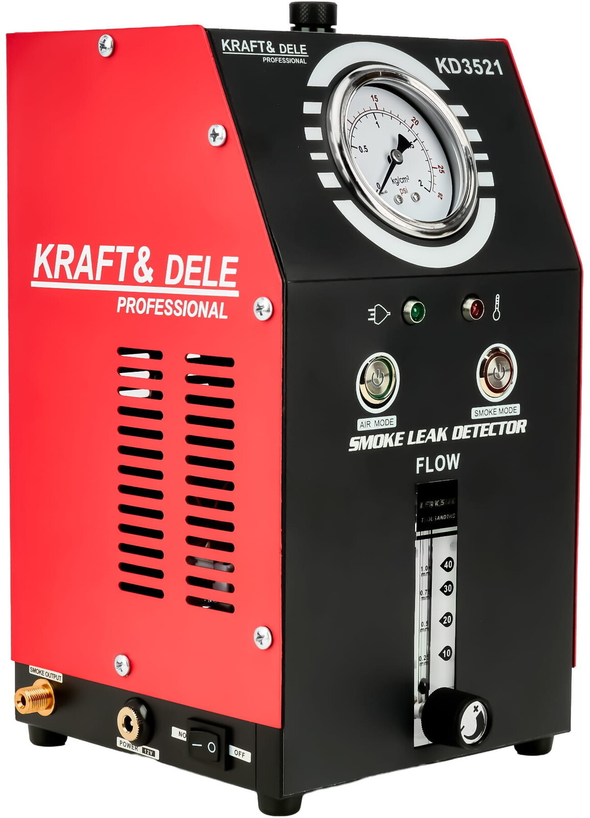 KRAFT&DELE Generátor kouře pro kontrolu těsnosti systémů 12 V, 9 l/min, 30 ml KD3521