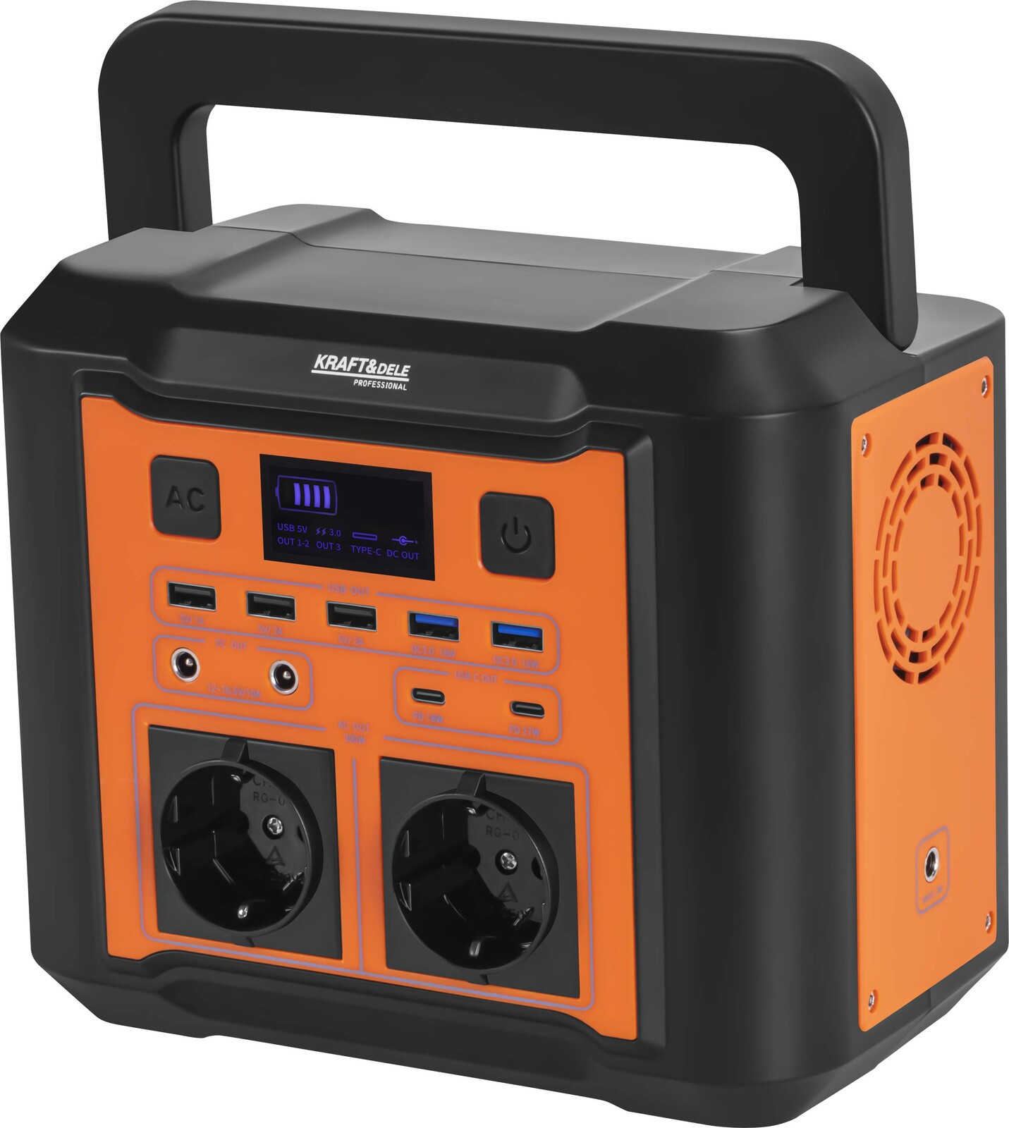 KRAFT&DELE Přenosná nabíjecí stanice 296 Wh / 14,8 V KD5531