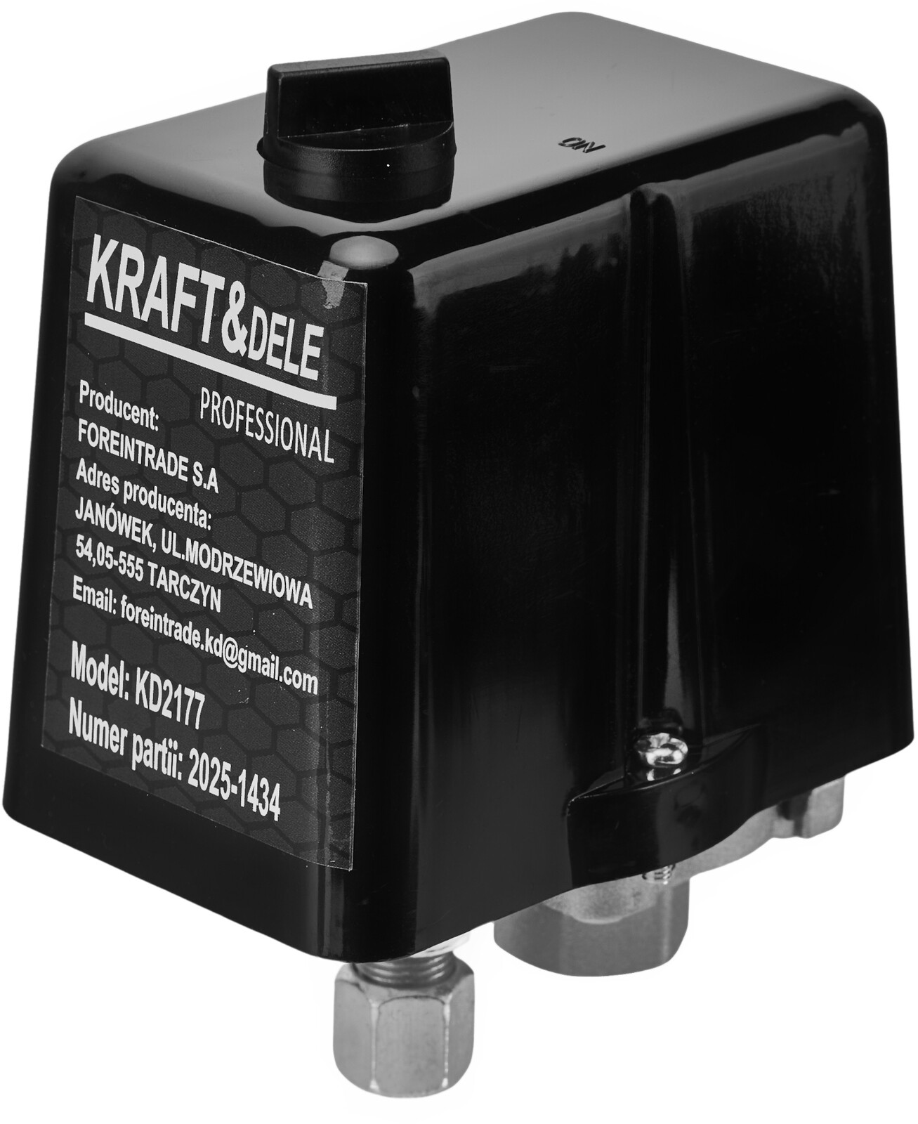 KRAFT&DELE Třífázový tlakový spínač KD2177