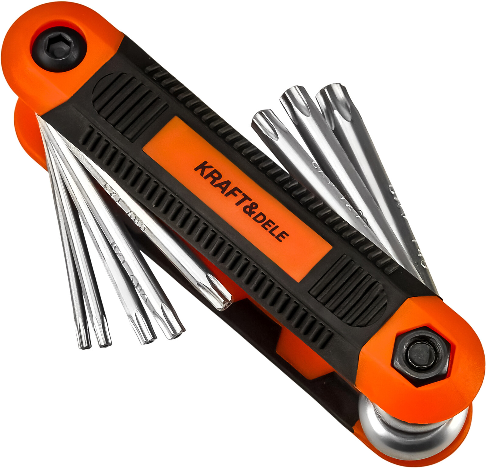 KRAFT&DELE Skládací imbusové klíče TORX, 8 ks KD11935
