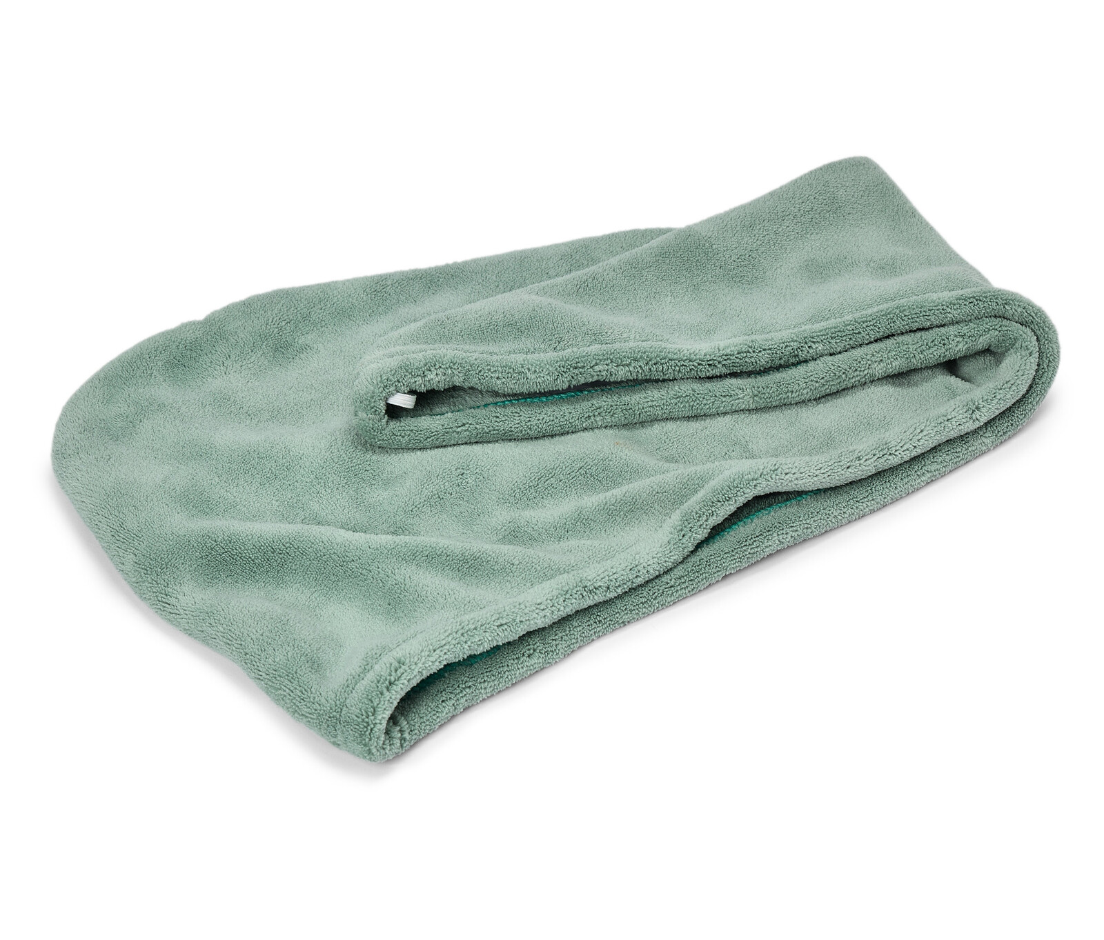 Tchibo - Turban z mikrovlákna - barva: zelená