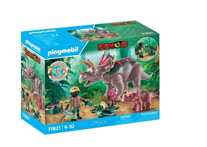 Playmobil Triceratops s mládětem
