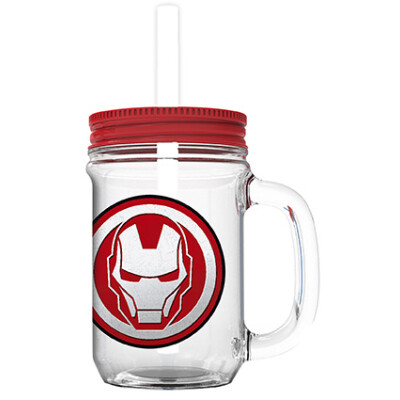 Sklenice plastová 690 ml, Marvel