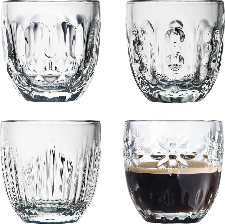 Sklenice v sadě 4 ks na whiskey 100 ml Troquet – La Rochére
