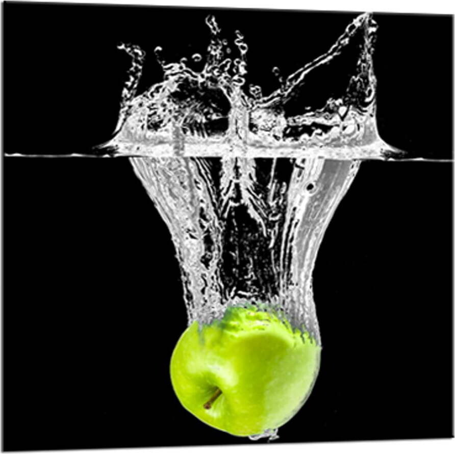 Obraz Styler Glasspik Green Fruits, 20 x 20 cm