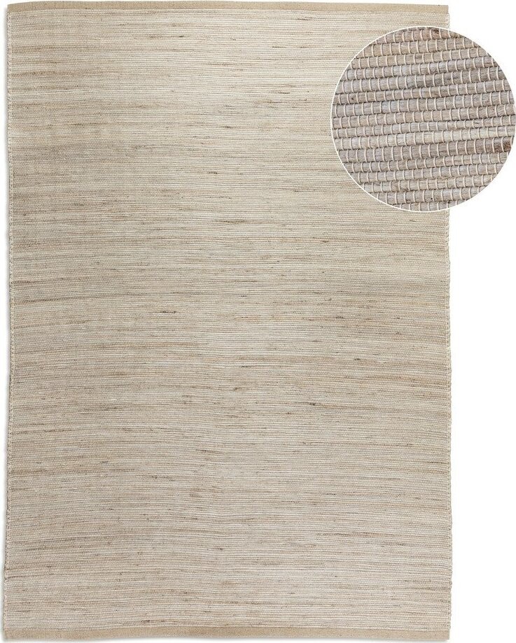 Oboustranný/ručně tkaný koberec s příměsí juty ve světle přírodní barvě 80x150 cm Handloom – Hanse Home