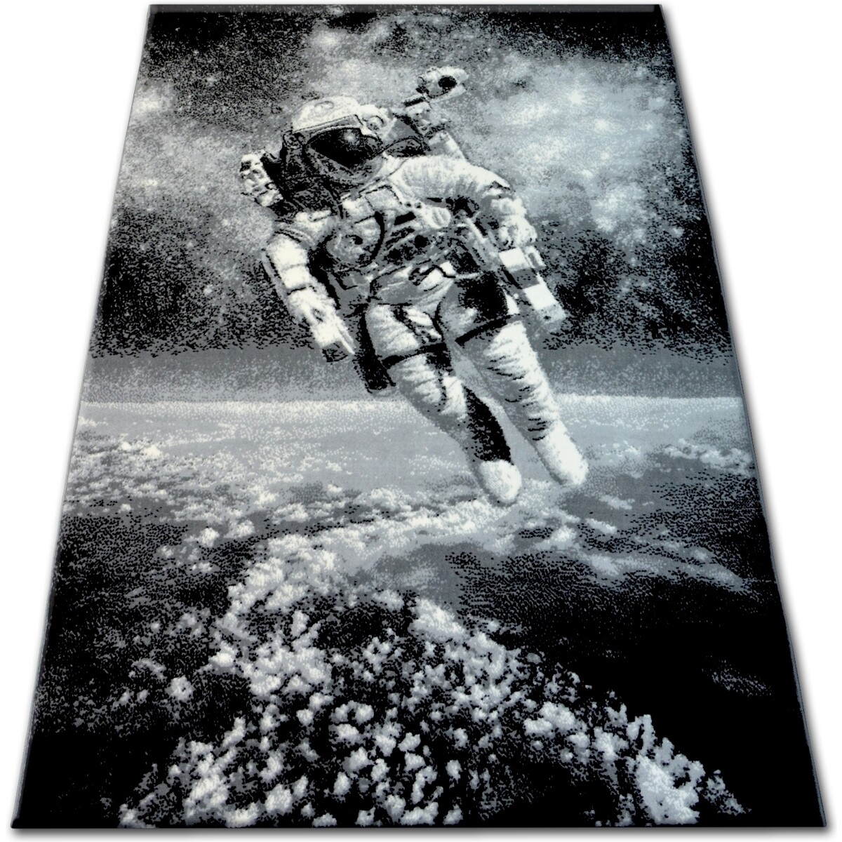 Rugsx  Koberec BCF FLASH 33454/170 - Astronaut 160x225 cm  Černá