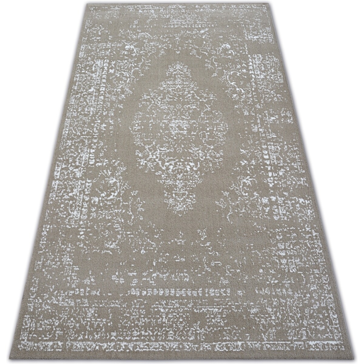 Rugsx  Koberec SENSE Micro 81261 VINTAGE béžový/bíla 120x170 cm  Béžová