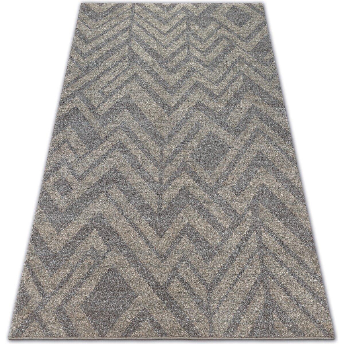 Rugsx  Koberec SOFT 8028 ETHNO JEDLE, hnědá-béžová 180x270 cm  Hnědá