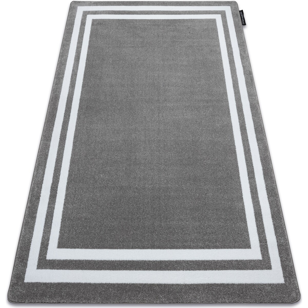 Rugsx  Koberec HAMPTON Rám šedý 120x170 cm  Šedá