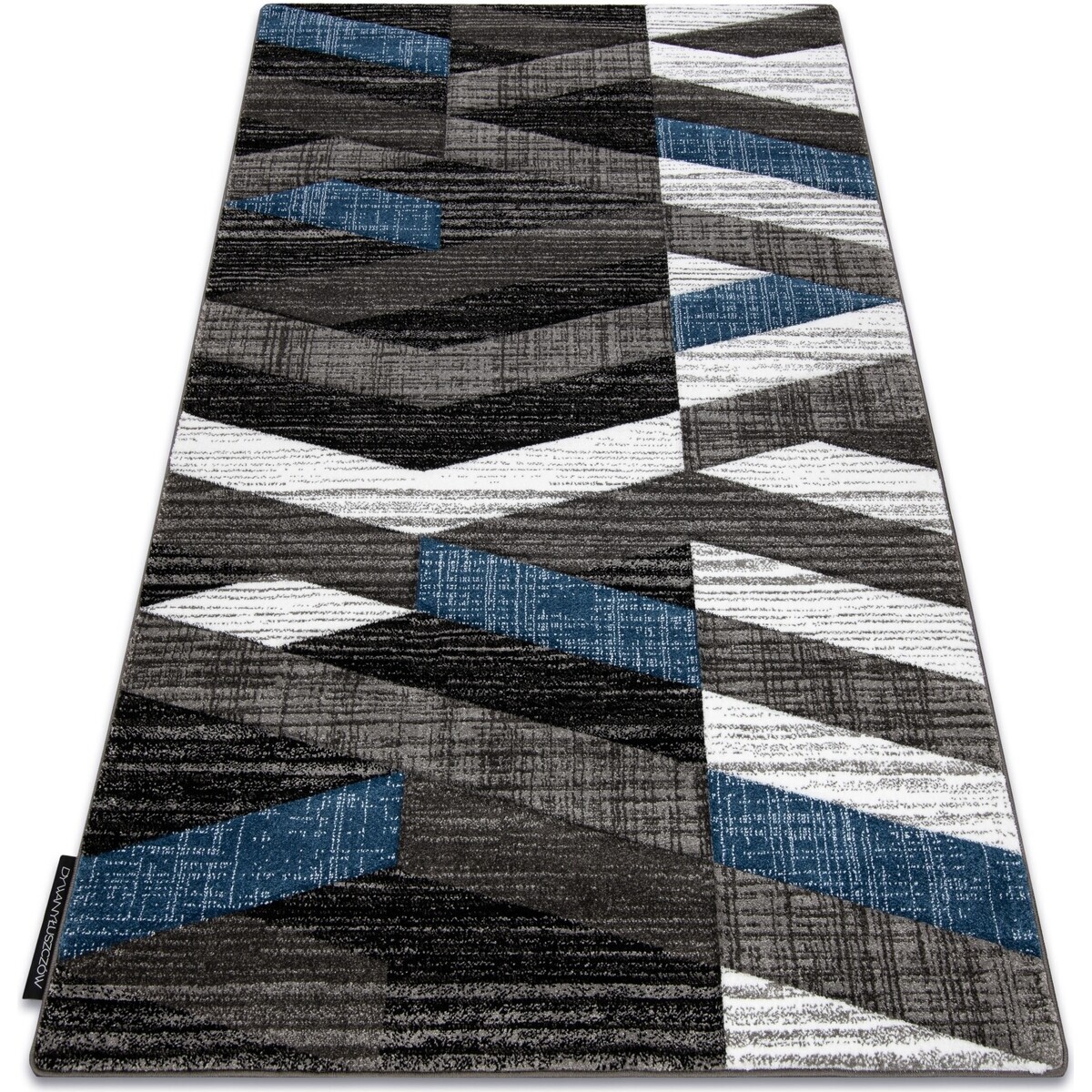 Rugsx  Koberec ALTER Bax pruhy modrý 140x190 cm  Modrá