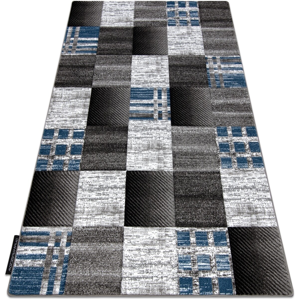 Rugsx  Koberec ALTER Siena čtverce  mřížka, modrý 200x290 cm  Modrá