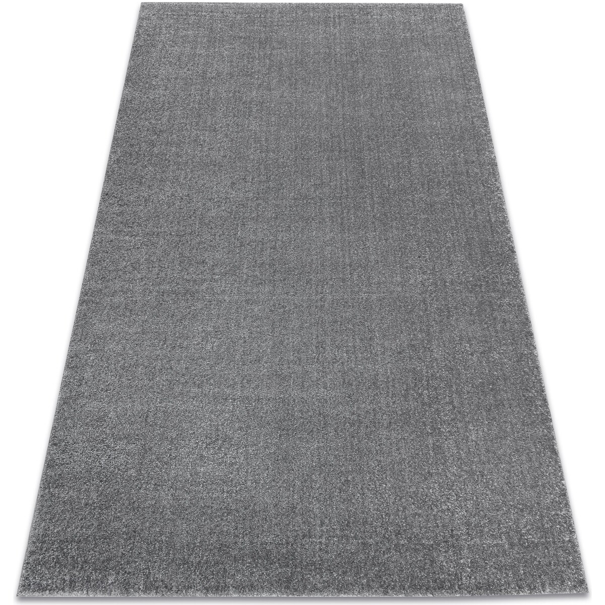 Rugsx  Koberec SOFT 2485  Jednotný  jednobarevný 80x150 cm  Šedá