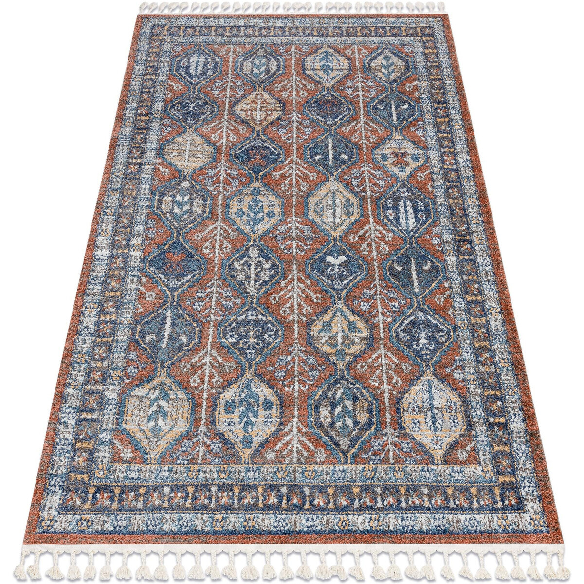 Rugsx  Moderní koberec BELLE BG60A hnědý / růžový 200x290 cm  Hnědá