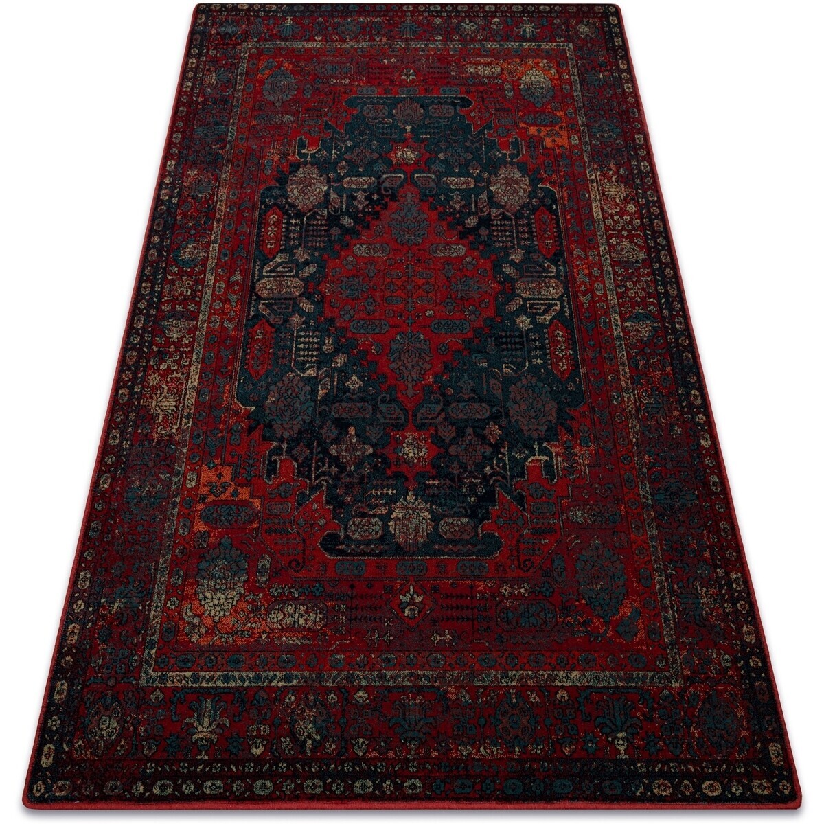 Rugsx  Vlněný koberec OMEGA HARUN modrý 300x400 cm  Modrá