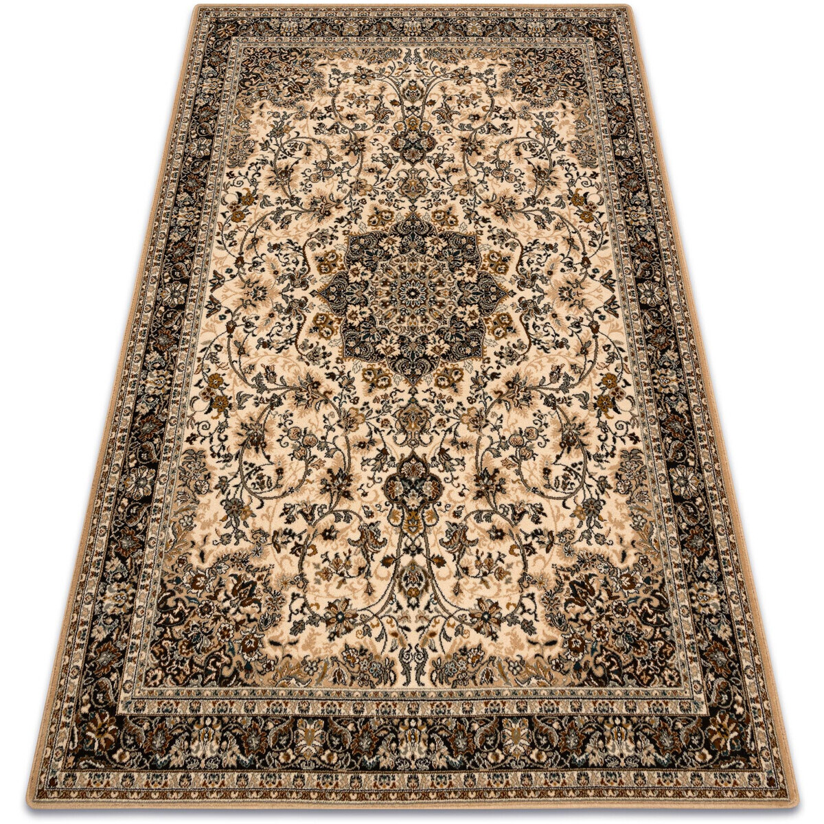 Rugsx  Vlněný koberec POLONIA KORDOBA sépie (2) 100x150 cm  Hnědá