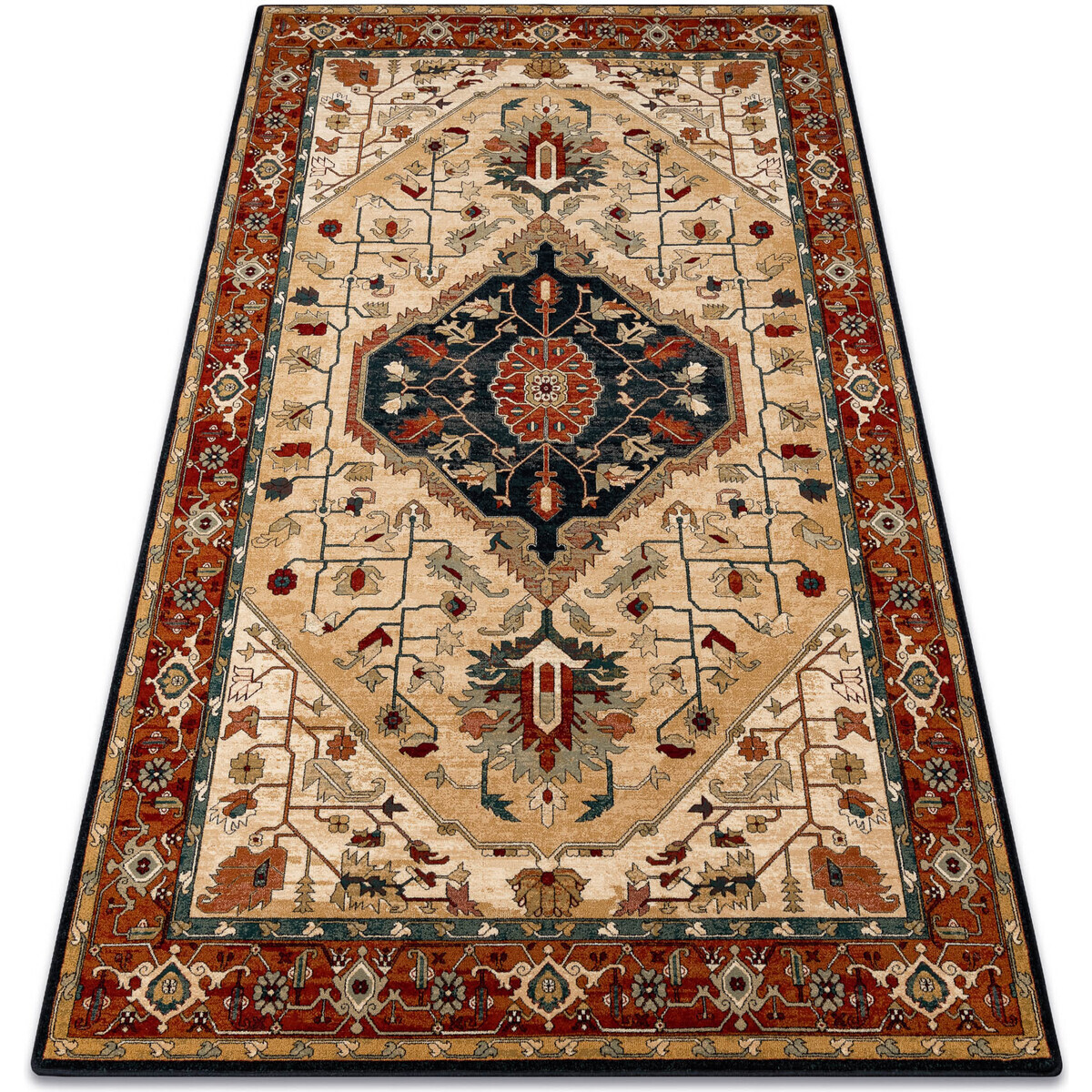 Rugsx  Vlněný koberec POLONIA SERAPI jiskrná rubínovà300x400 cm  Červená