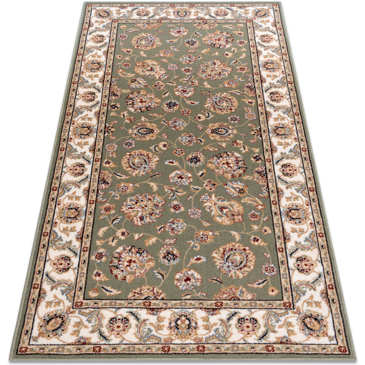 Rugsx  Koberec Vlna NAIN Ornament, rám 7338/51088 zelenà200x300 cm  Zelená