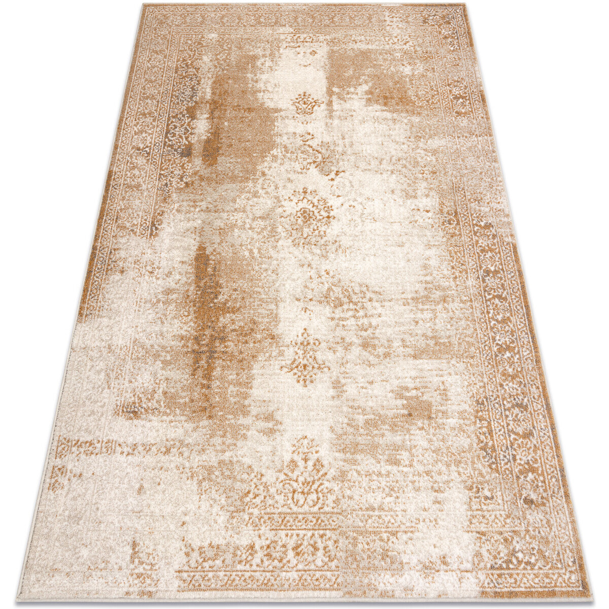 Rugsx  Koberec Vlna NAIN Ornament, rám, vintage 7699/519 80x150 cm  Béžová