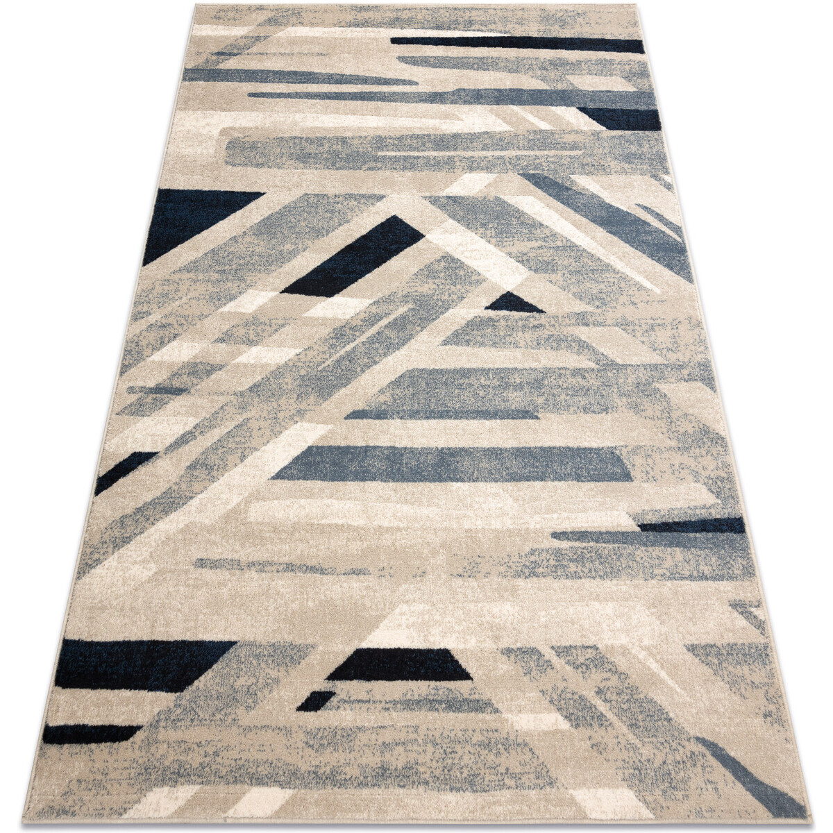 Rugsx  Koberec Vlna NAIN Geometrický 7706/51955 béžovà80x150 cm  Béžová