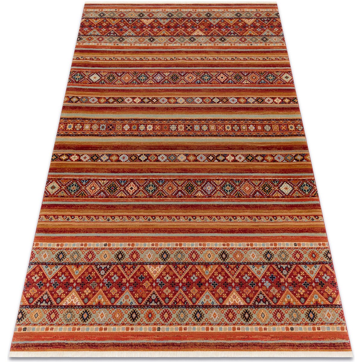 Rugsx  Koberec VLNA KESHAN střapce, oriental 7685/53578  160x230 cm  Červená