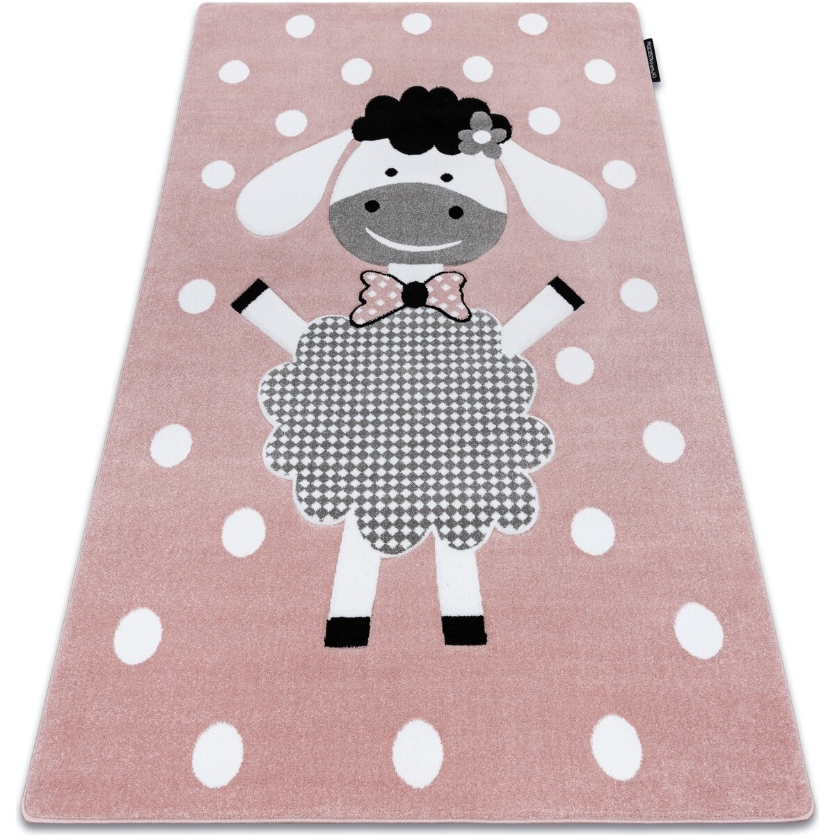 Rugsx  Koberec PETIT DOLLY OVEČKA,    160x220 cm  Růžová
