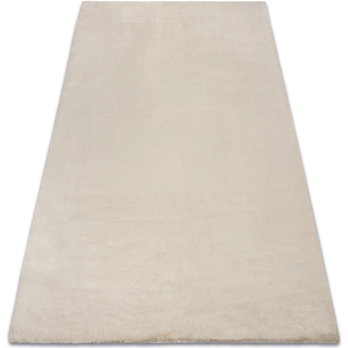 Rugsx  Koberec BUNNY béžový, imitace králíčí kože 120x170 cm  Béžová