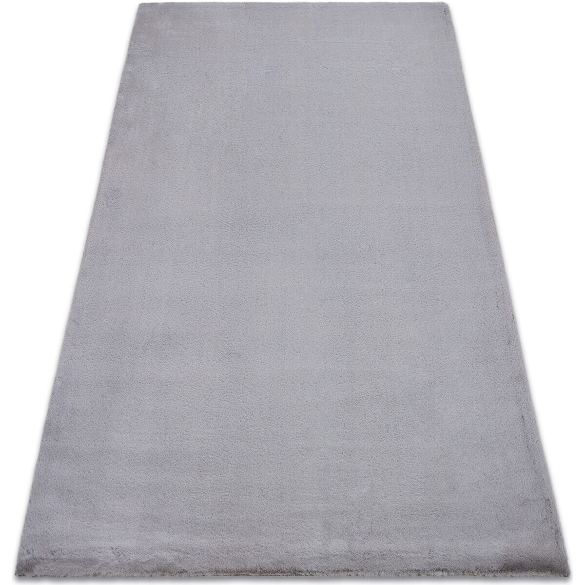 Rugsx  Koberec BUNNY stříbrný, imitace králíčí koŠ180x270 cm  Šedá