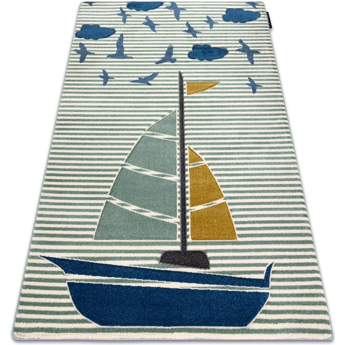 Rugsx  Koberec PETIT PLACHETNICE, LOD'zelený 180x270 cm  Zelená