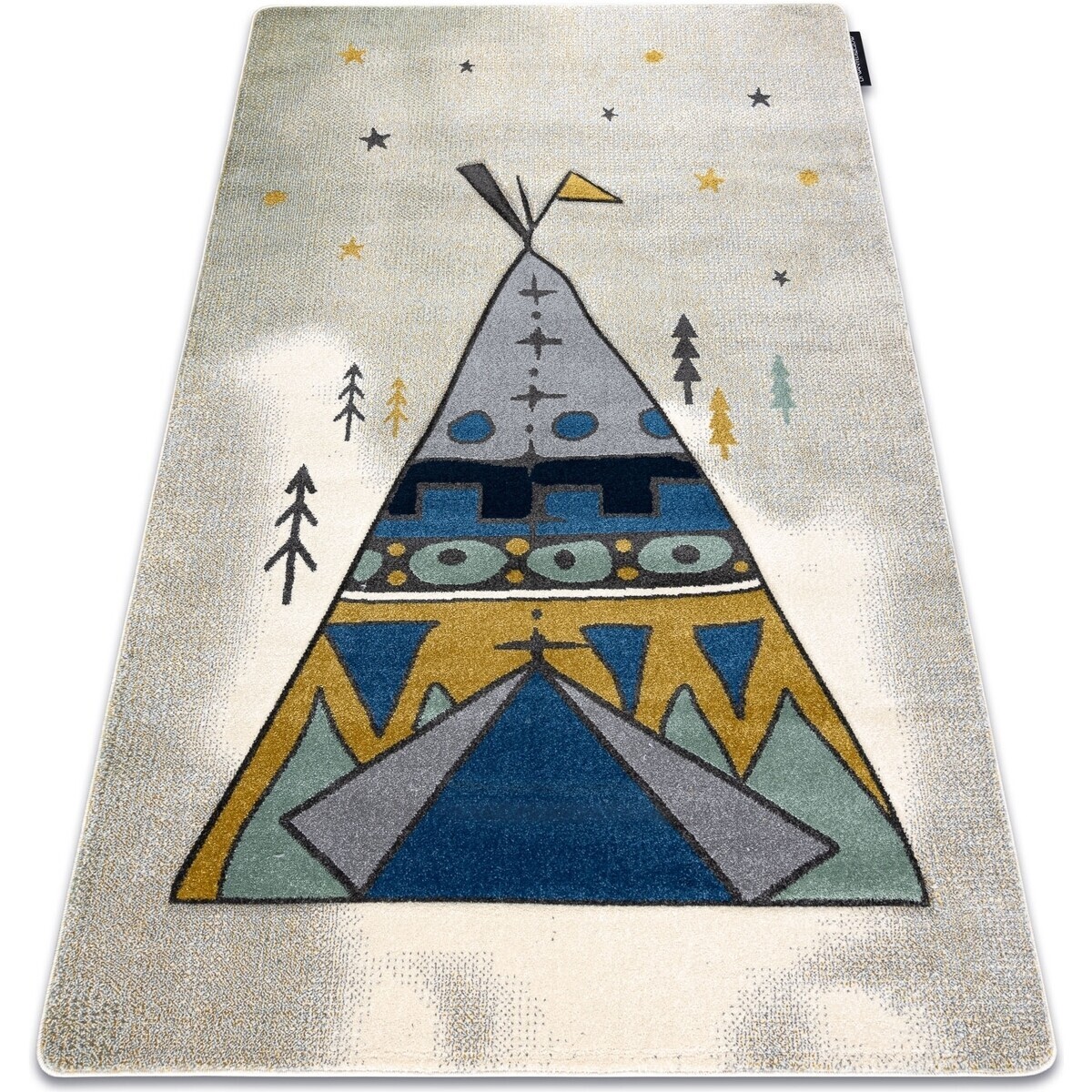 Rugsx  Koberec PETIT TÝPÍ STAN, šedý 140x190 cm  Šedá