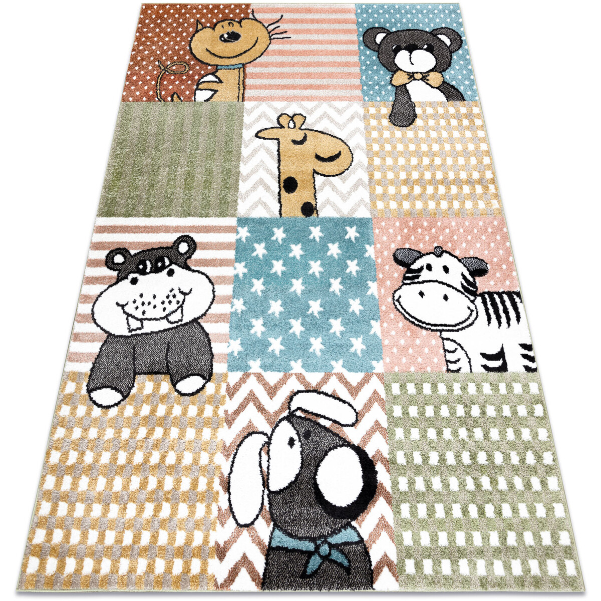 Rugsx  Koberec FUN Pets pro děti, zvířata barvitý 240x330 cm  ruznobarevne