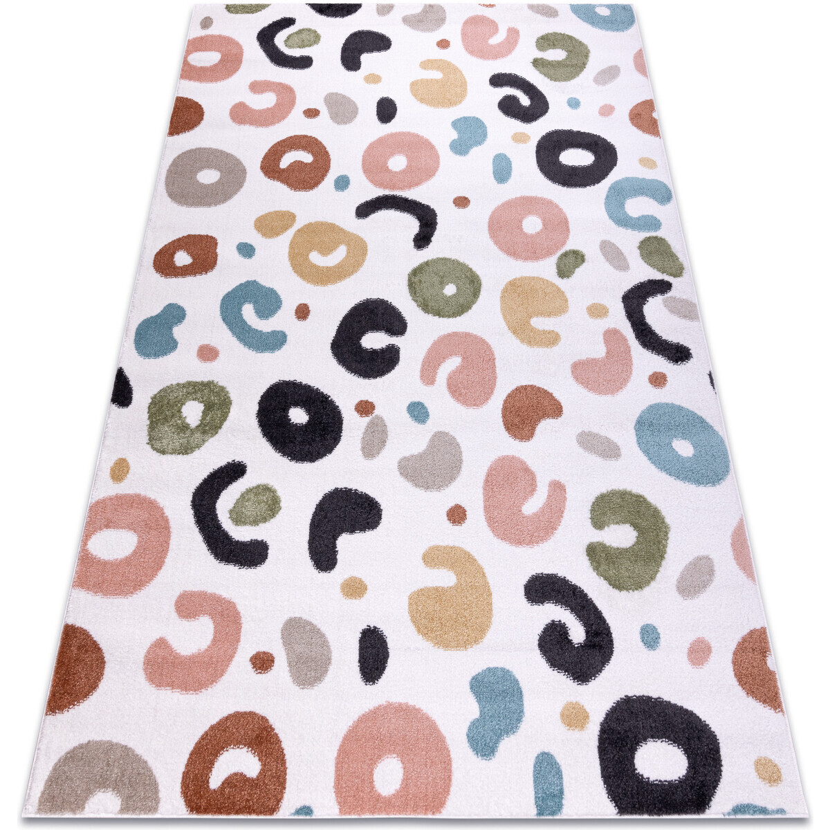 Rugsx  Koberec FUN Spots pro děti, skvrny krém 240x330 cm  Béžová