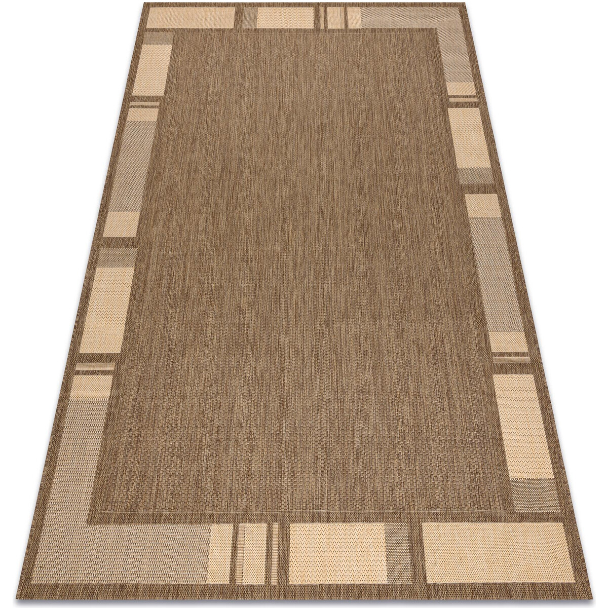 Rugsx  KOBEREC SIZAL FLOORLUX 20195 káva / mais 140x200 cm  Hnědá