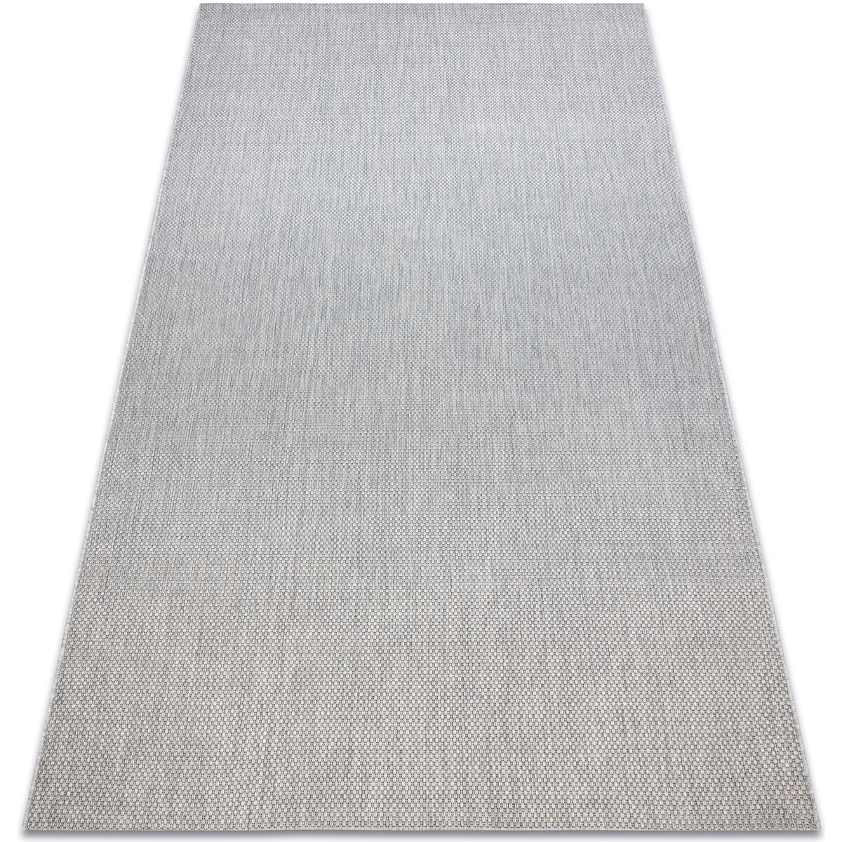 Rugsx  Koberec FLAT 48663/037 SISAL - stříbro HLADKÝ 80x150 cm  Šedá