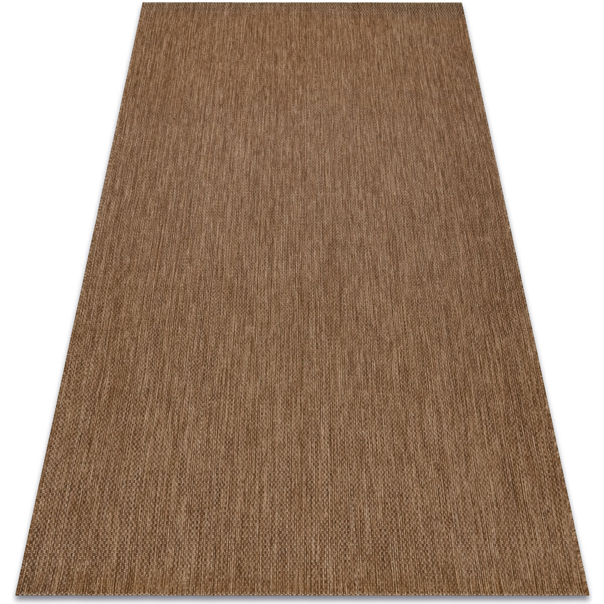 Rugsx  Koberec FLAT 48663/870 SISAL - hnědý HLADKÝ 140x200 cm  Hnědá