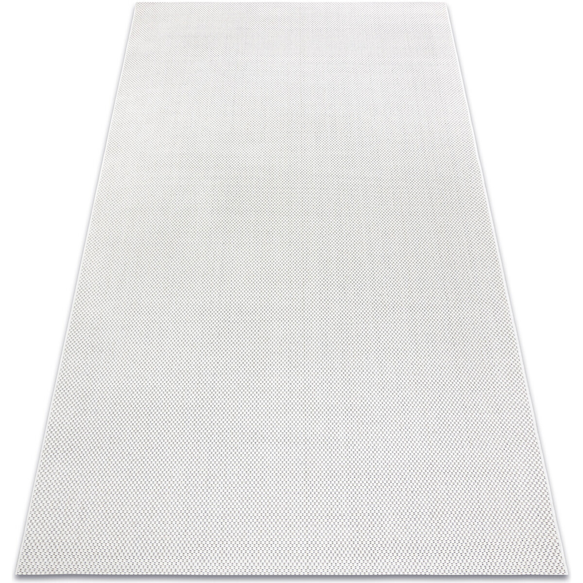 Rugsx  Koberec FLAT 48663/060 SISAL - krémový HLADKÝ 120x170 cm  Bílá