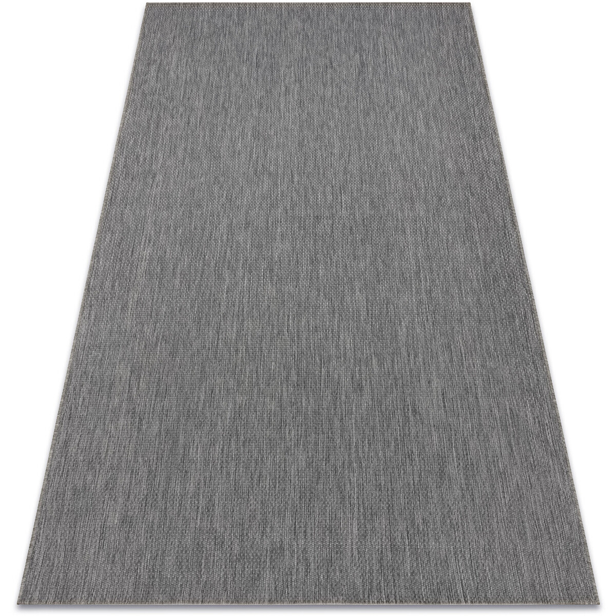Rugsx  Koberec  SISAL FLAT 48663/920 antracit HLADKÝ 200x290 cm  Černá