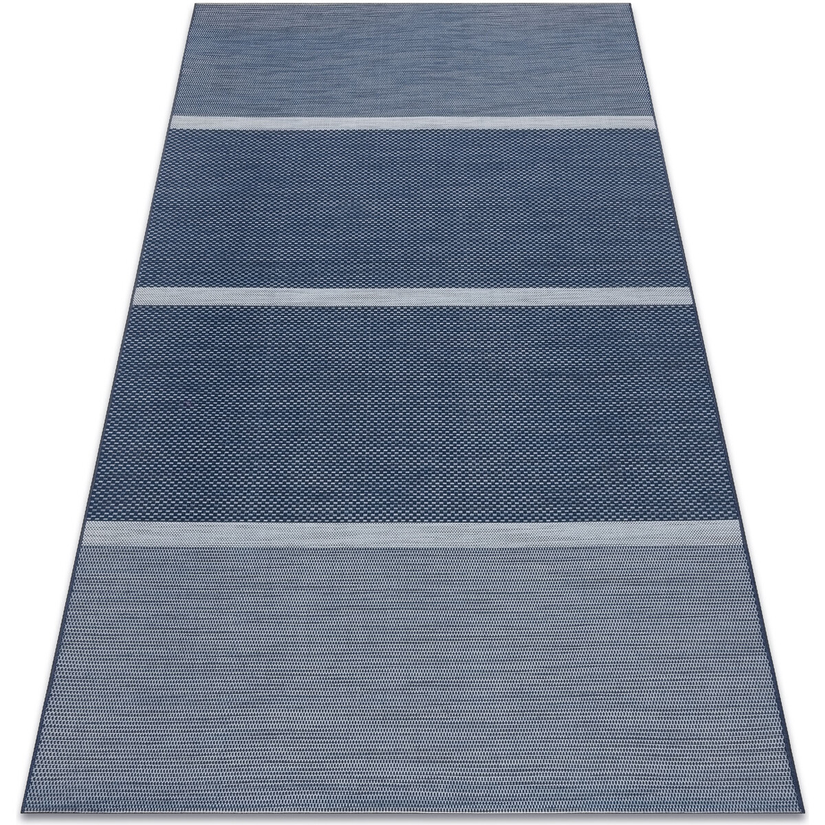 Rugsx  Koberec COLOR 47011/309 SISAL Pásy modrý 200x290 cm  Modrá