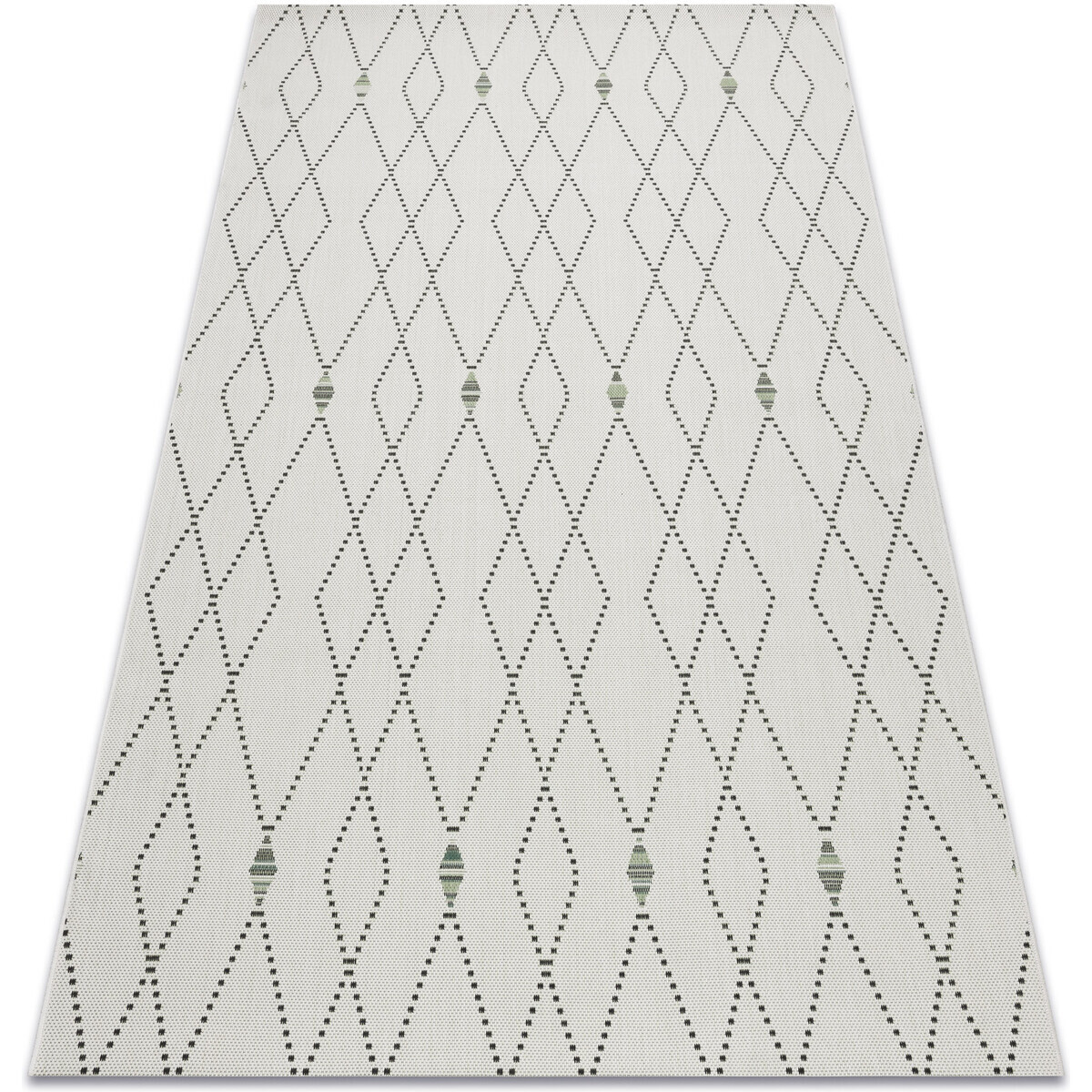 Rugsx  Koberec COLOR 19443/062 SISAL Diamant krémový 140x200 cm  Bílá