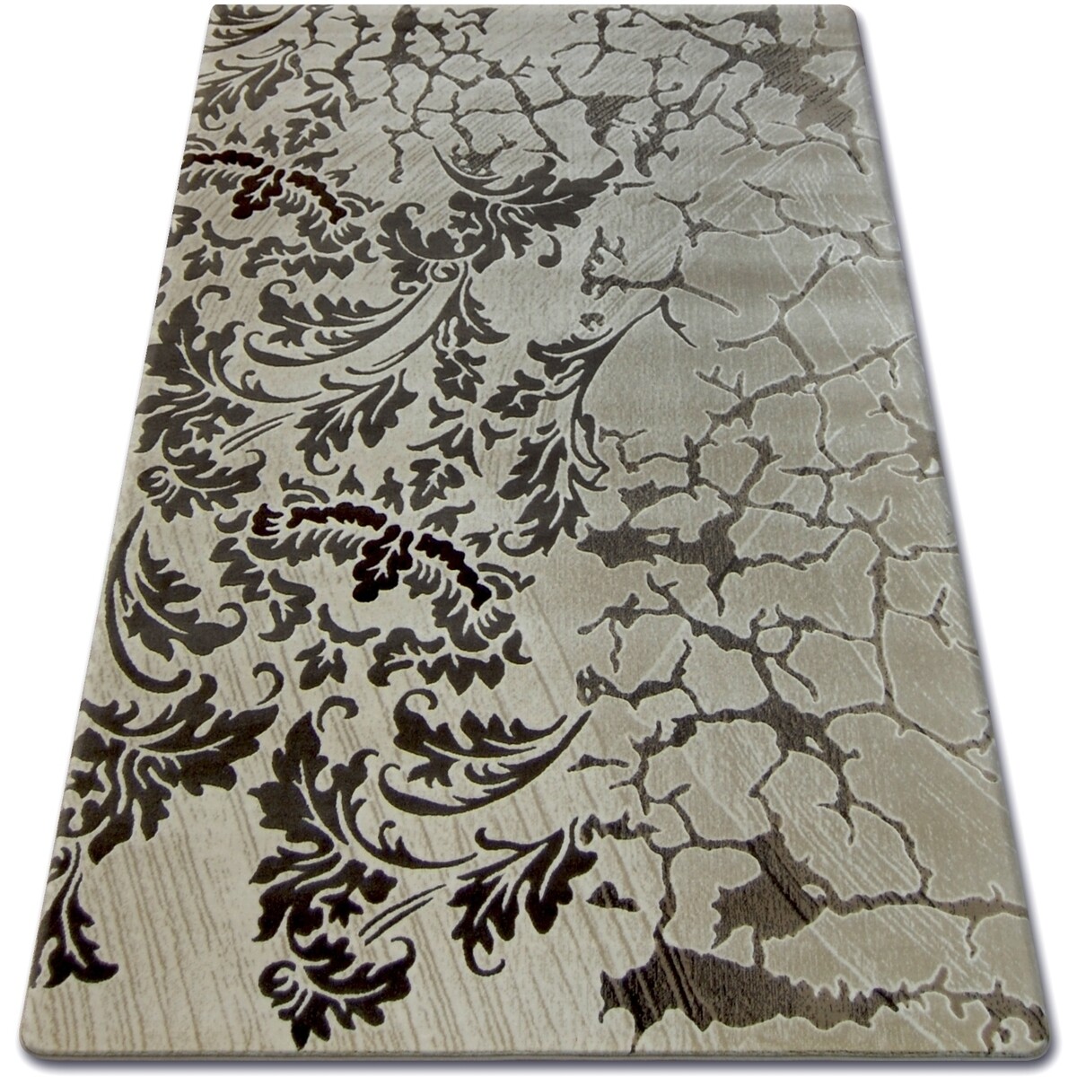 Rugsx  Koberec AKRYL FLORYA 0214 Cream/Caramel 80x150 cm  Béžová