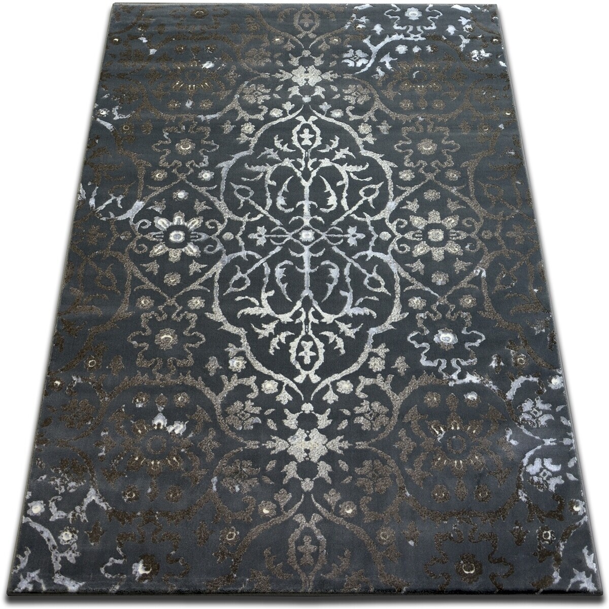 Rugsx  Koberec VOGUE 584 Tmavošedý 240x330 cm  Šedá