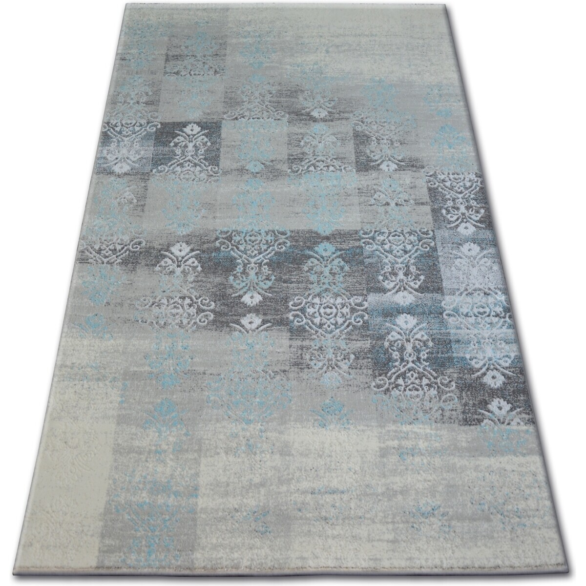 Rugsx  Koberec AKRYL PATARA 0146 L.Sand/Turquise 80x150 cm  Béžová