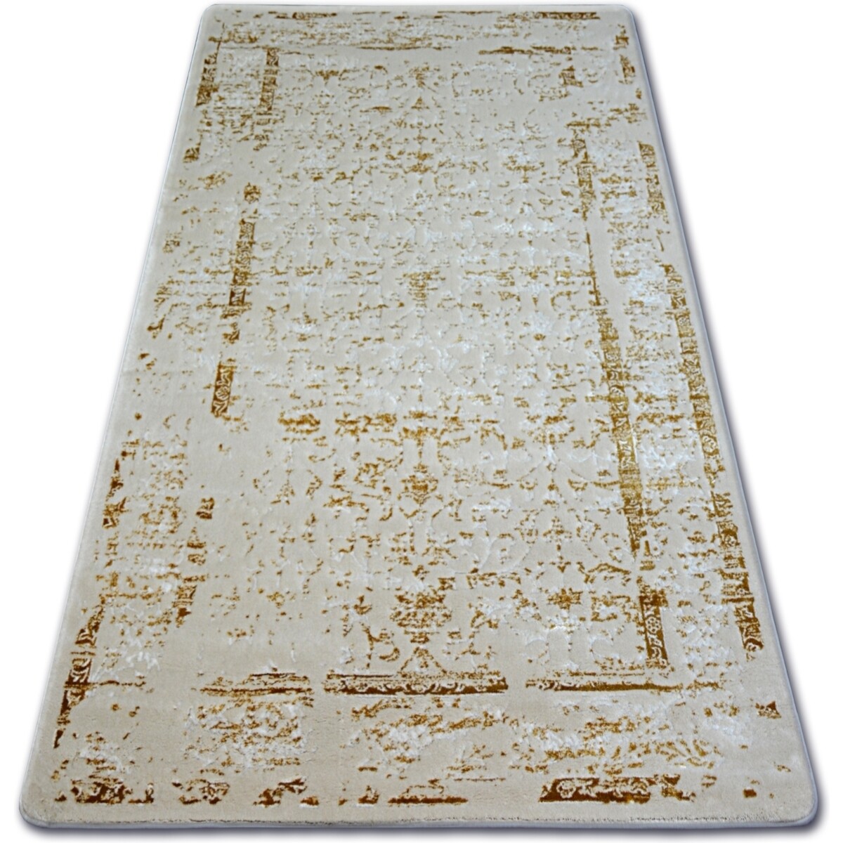 Rugsx  Koberec AKRYL MANYAS 0920 Slonová kost 80x150 cm  Bílá