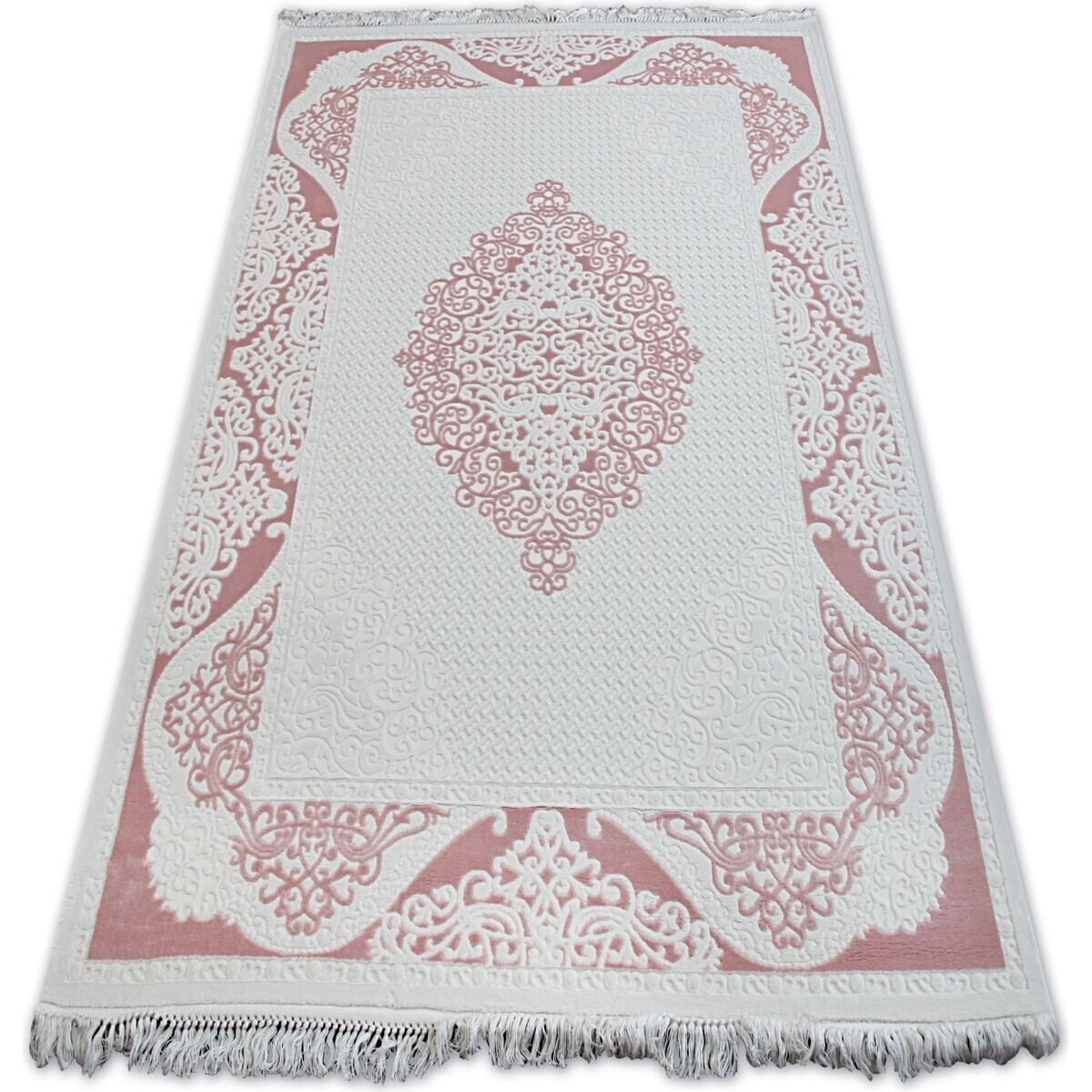 Rugsx  Koberec AKRYL MIRADA 5416 Prášek ( Pudra 80x300 cm  Béžová